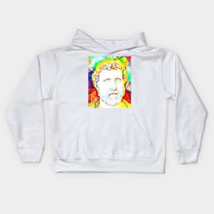 Appian of Alexandria Colourful Portrait | Appian of Alexandria Artwork 11 Kids Hoodie